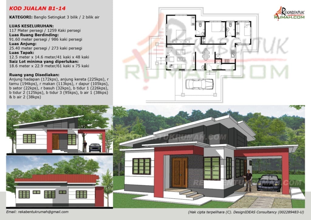 1 Tingkat 1400sqf Page15