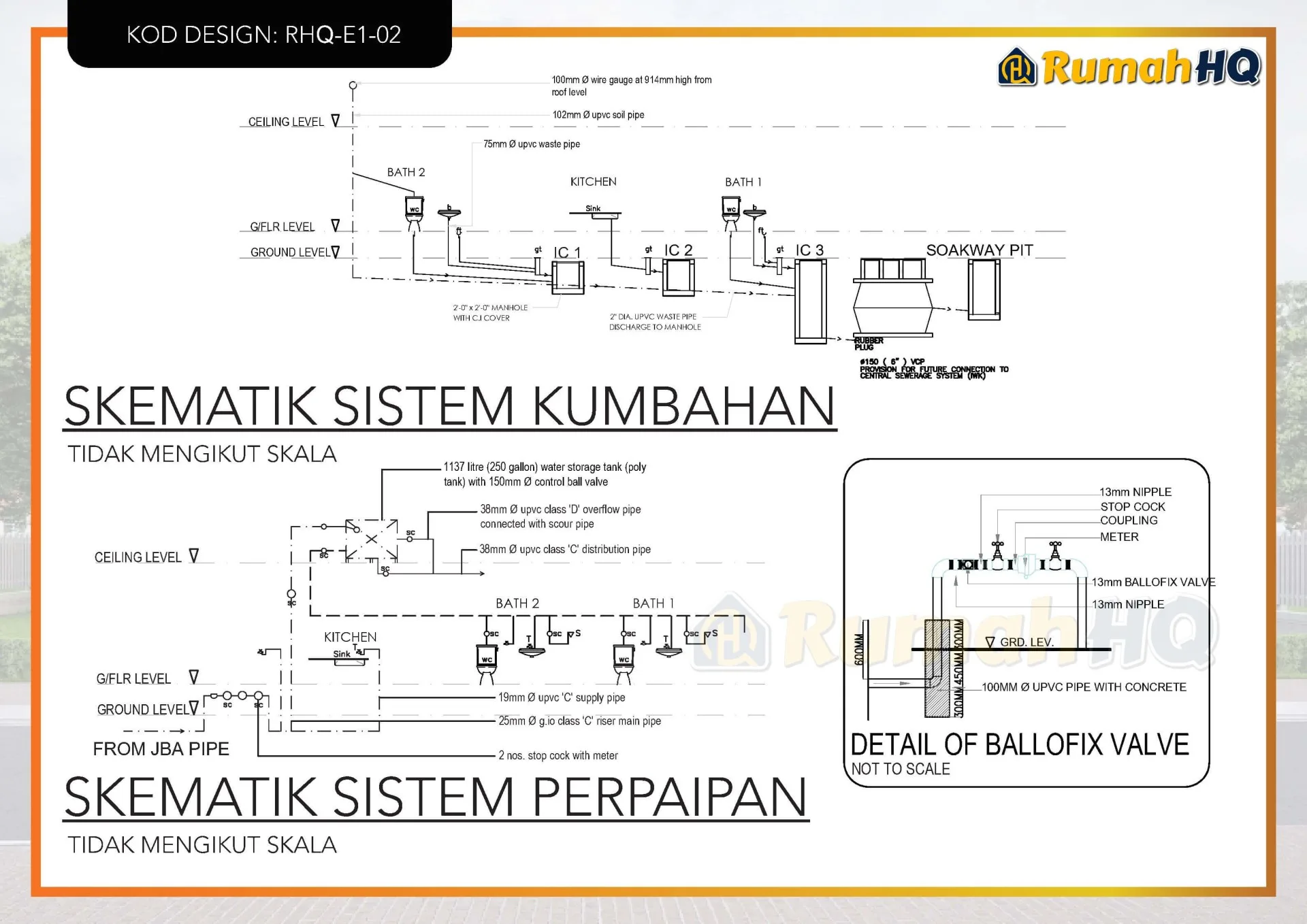 Rekabentuk Design Rumah RHQ E1 02 16