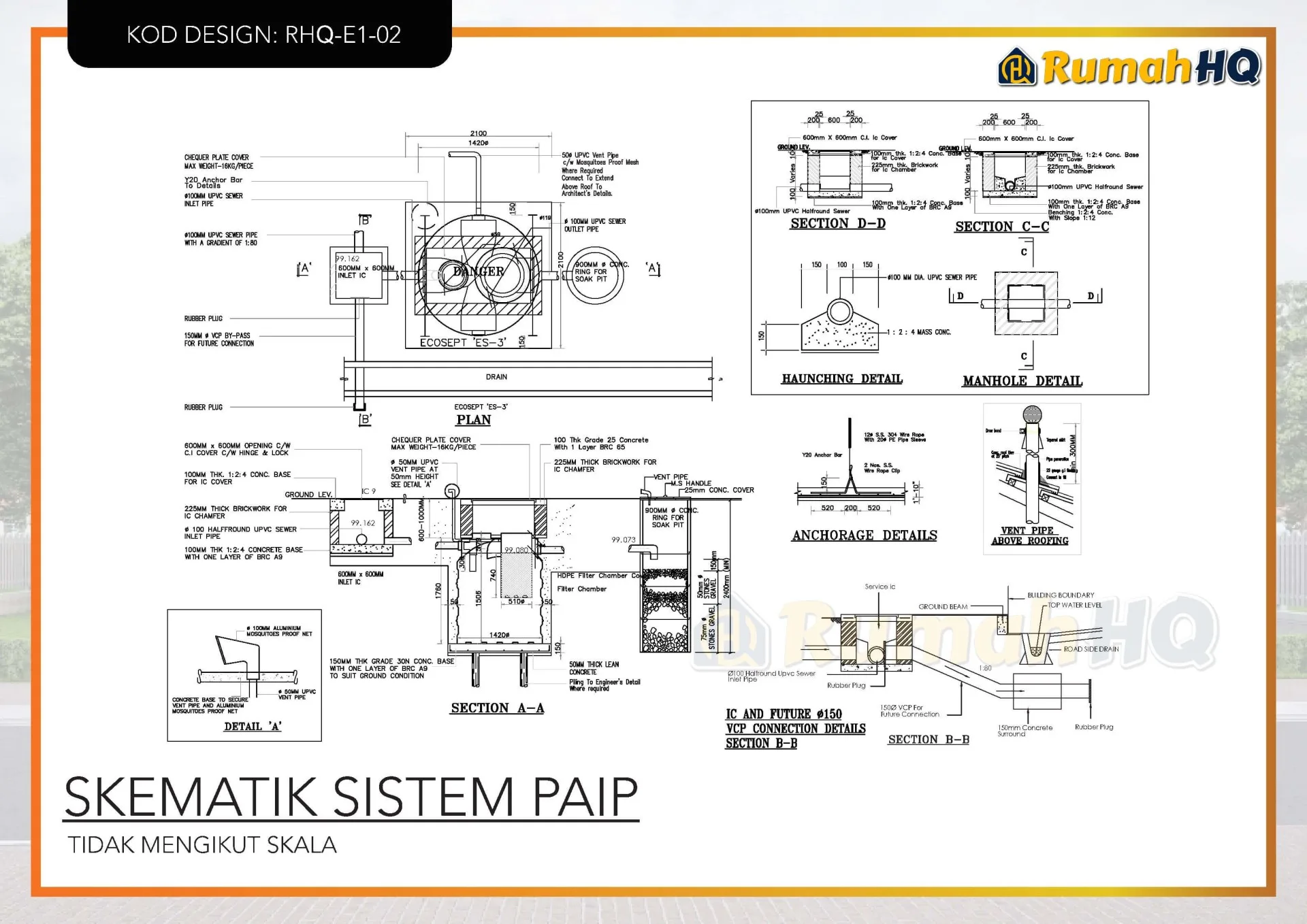 Rekabentuk Design Rumah RHQ E1 02 17