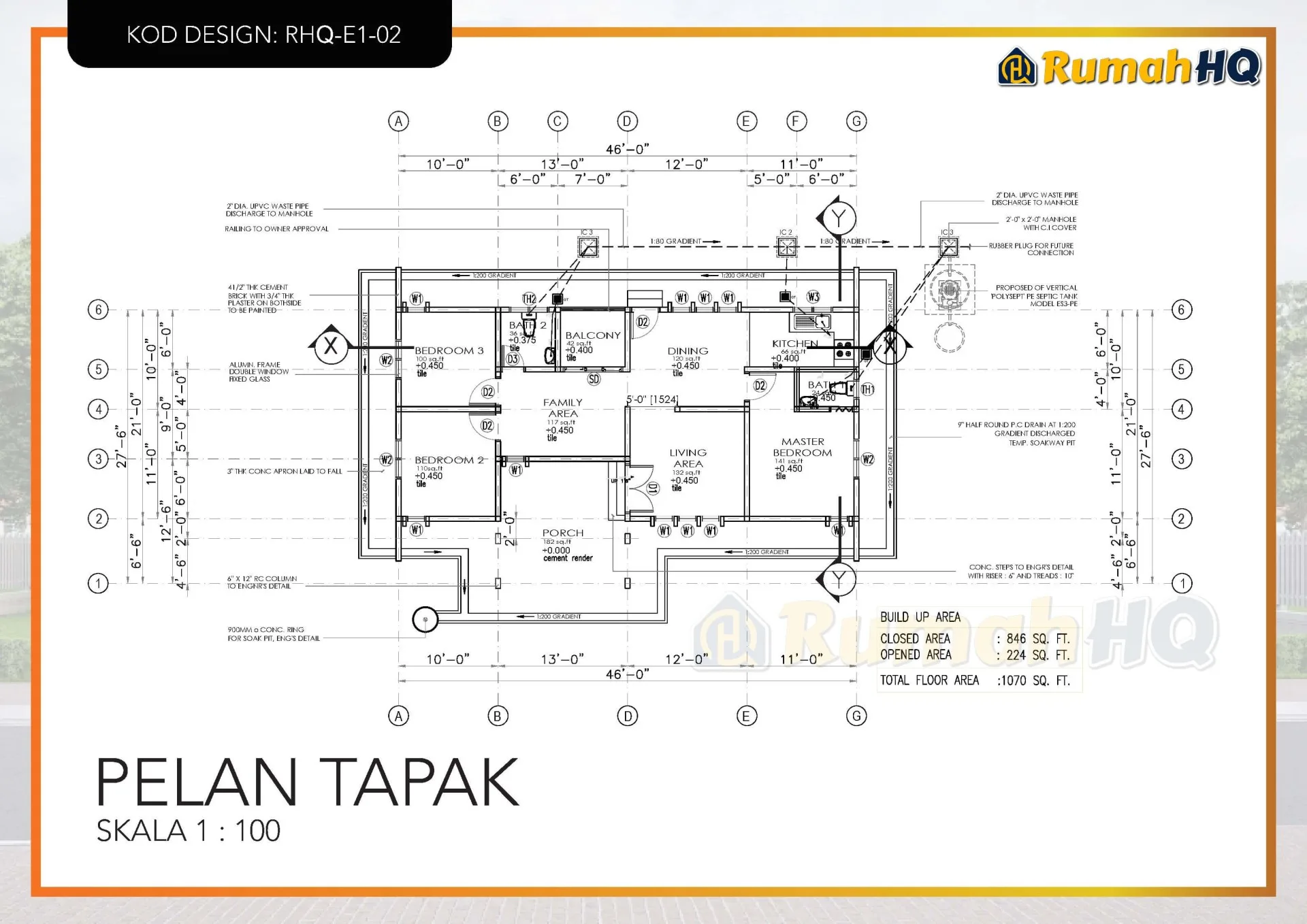 Rekabentuk Design Rumah RHQ E1 02 6