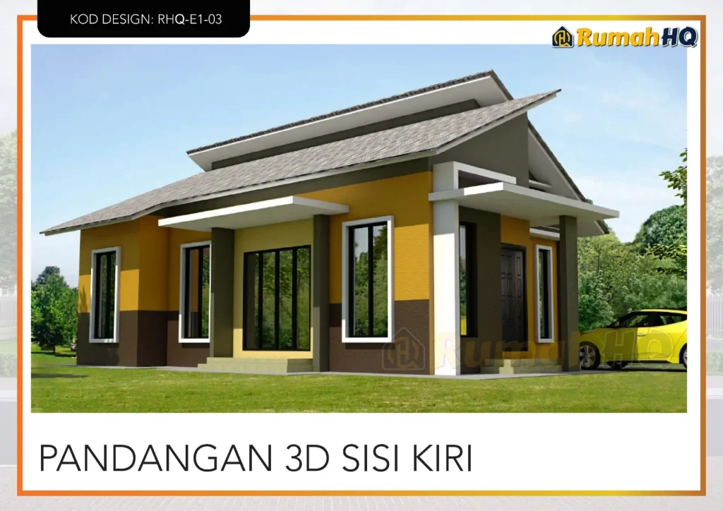 Rekabentuk Design Rumah RHQ E1 03 3