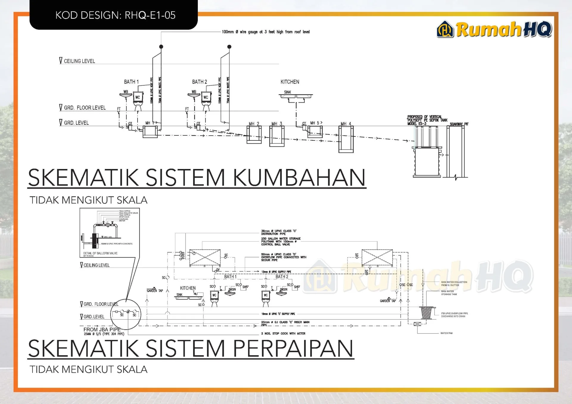 Rekabentuk Design Rumah RHQ E1 05 16