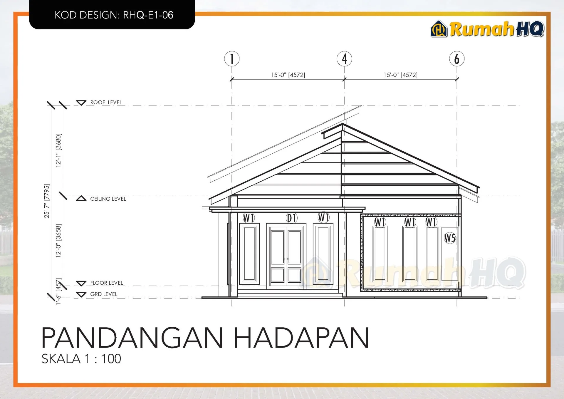 Rekabentuk Design Rumah RHQ E1 06 10