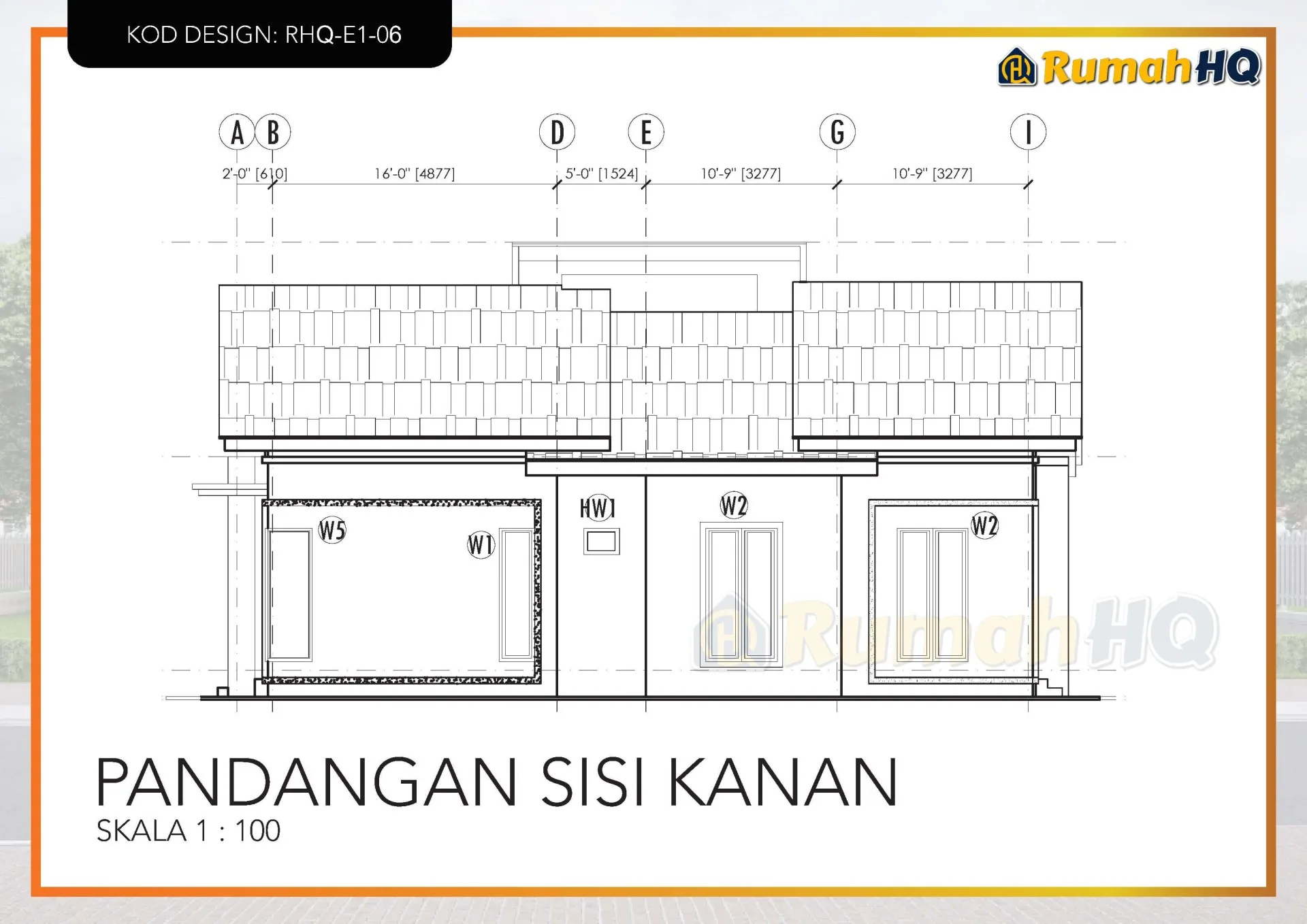 Rekabentuk Design Rumah RHQ E1 06 11