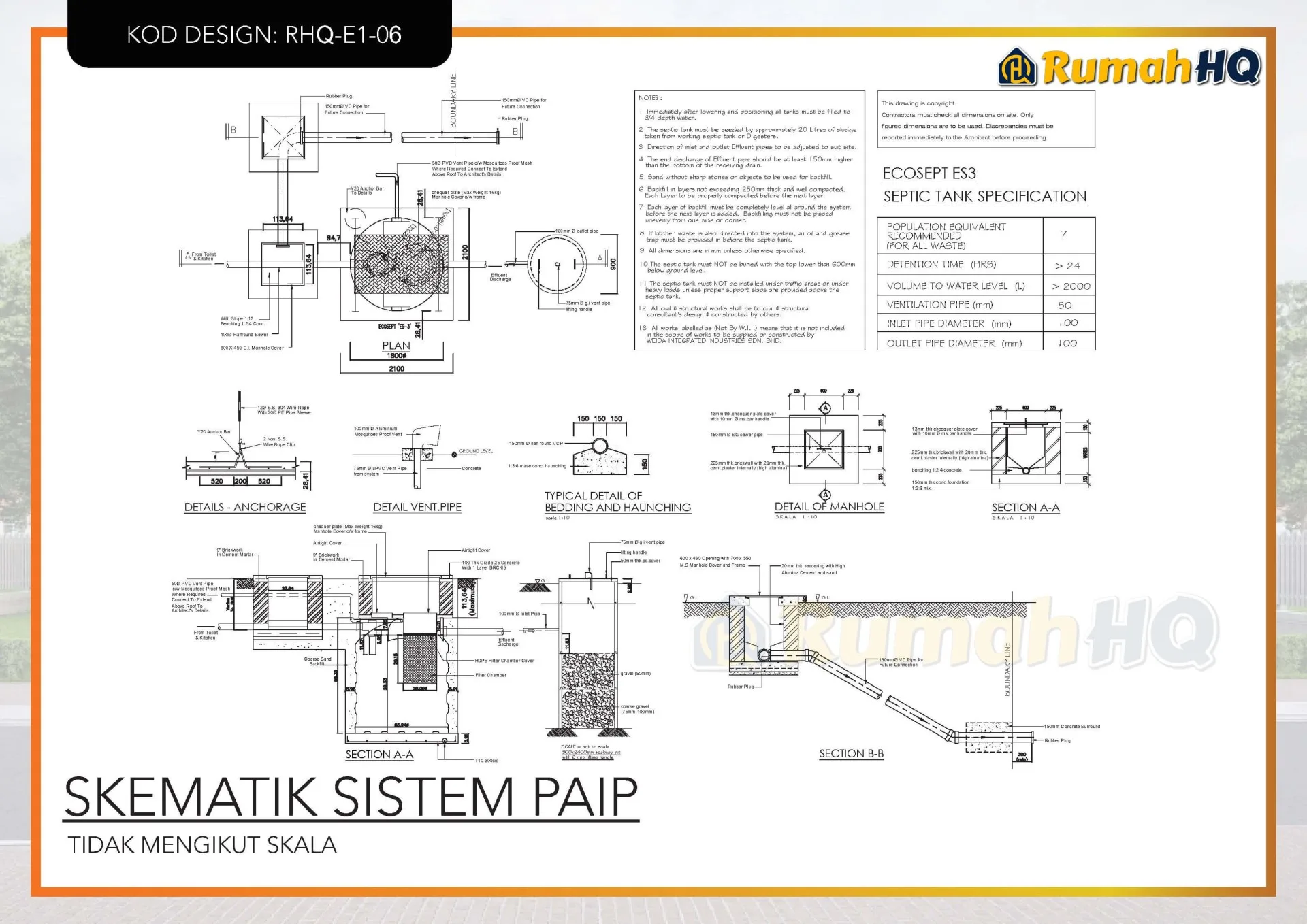 Rekabentuk Design Rumah RHQ E1 06 17