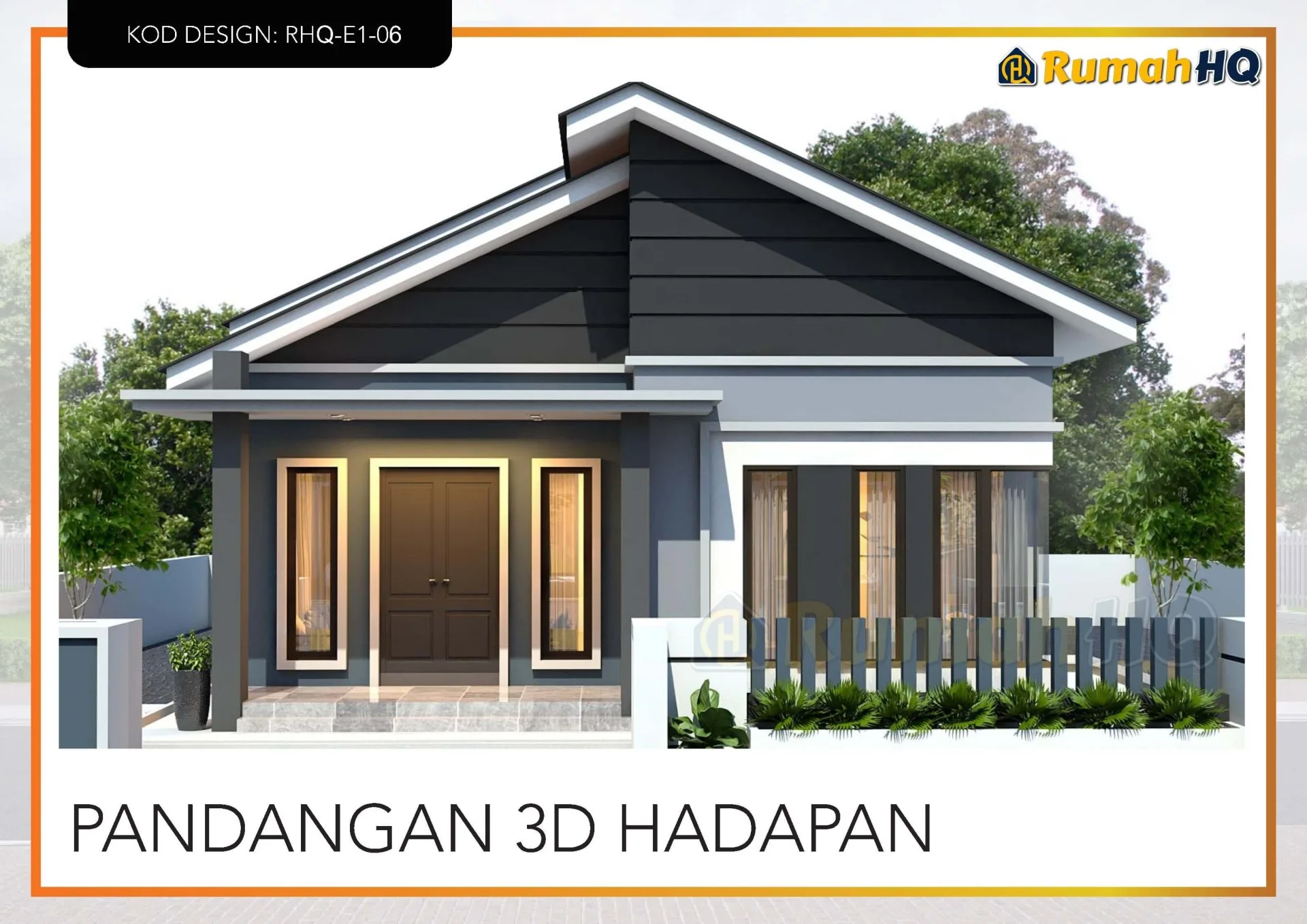 Rekabentuk Design Rumah RHQ E1 06 2