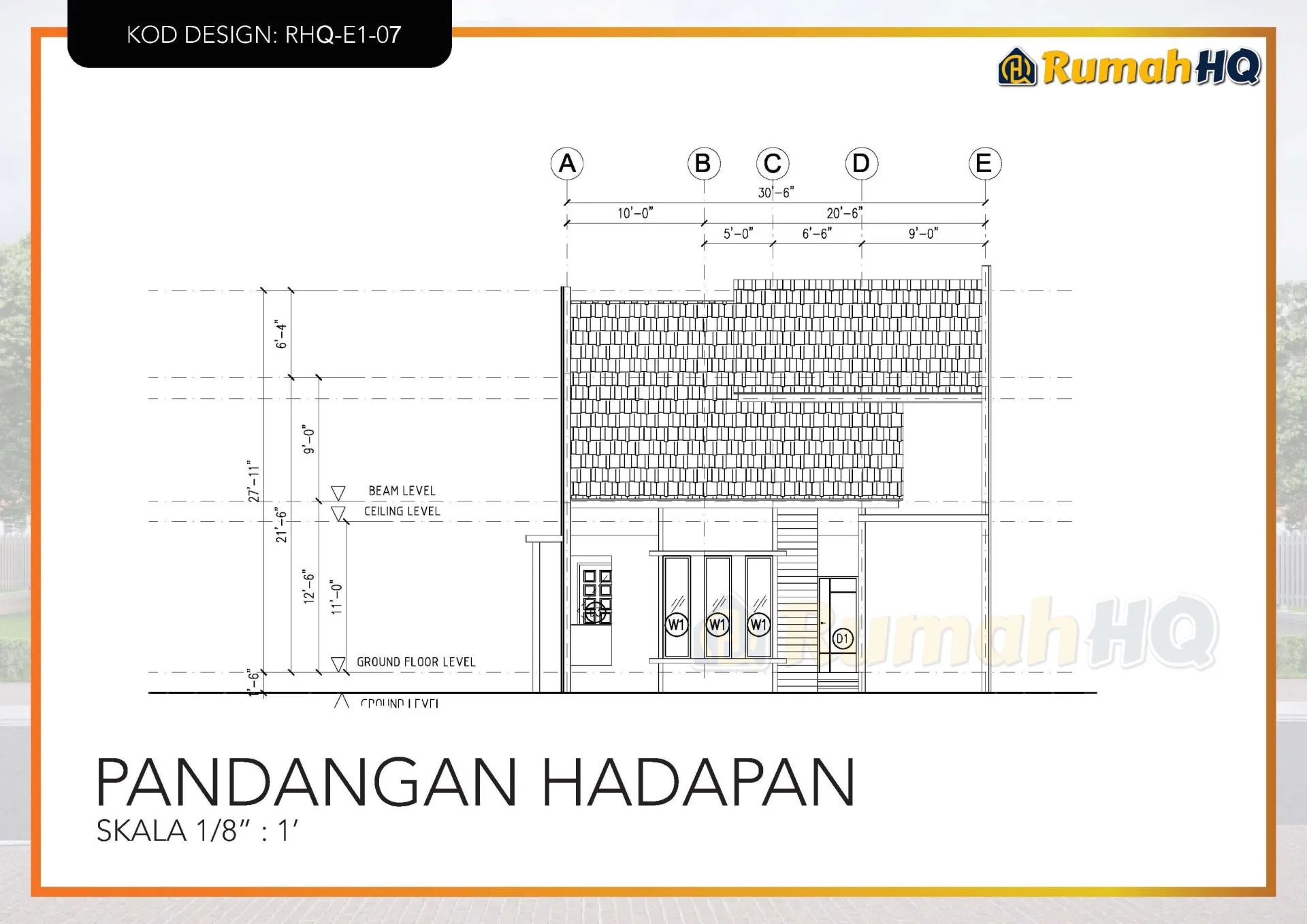 Rekabentuk Design Rumah RHQ E1 07 10