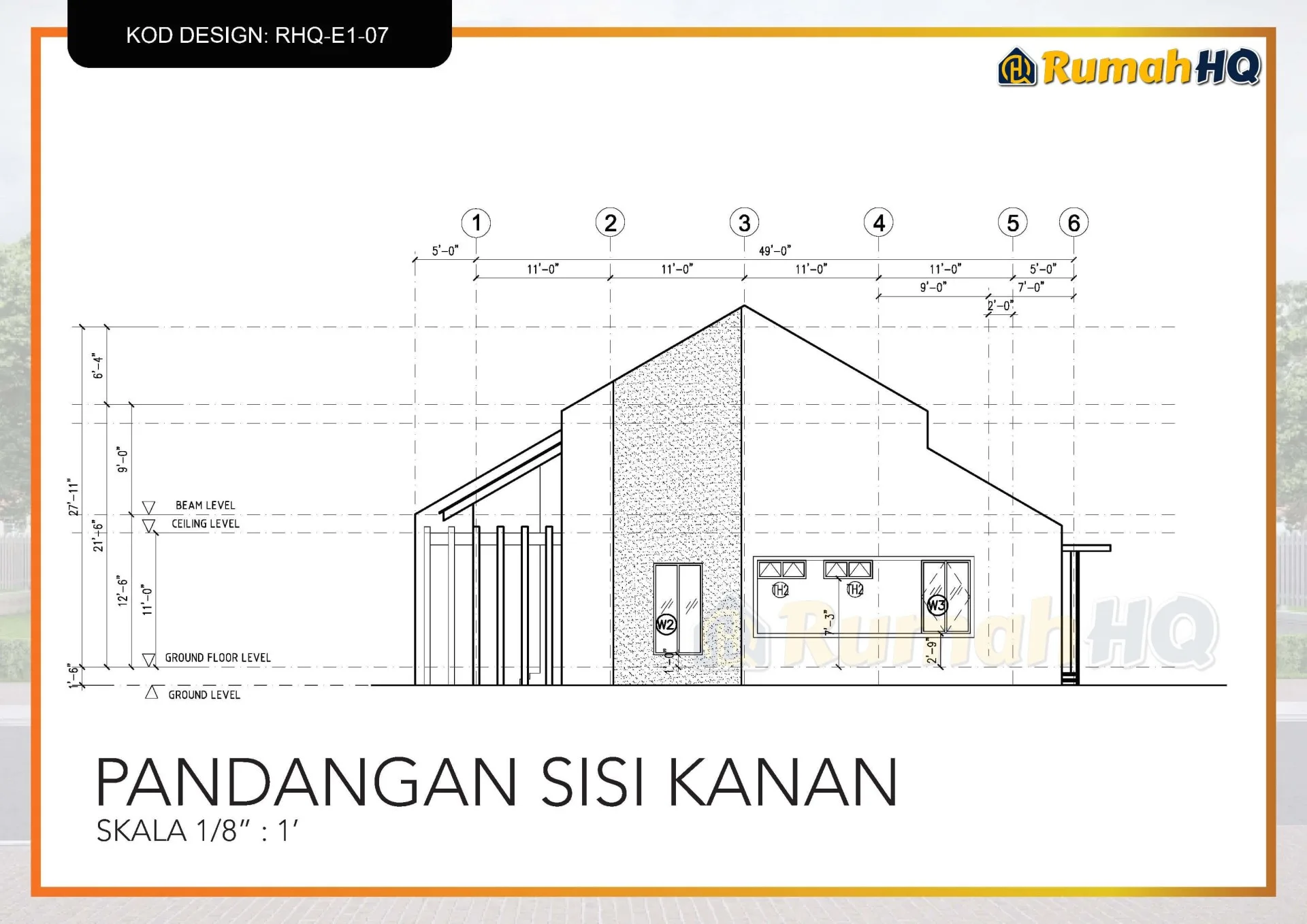 Rekabentuk Design Rumah RHQ E1 07 11