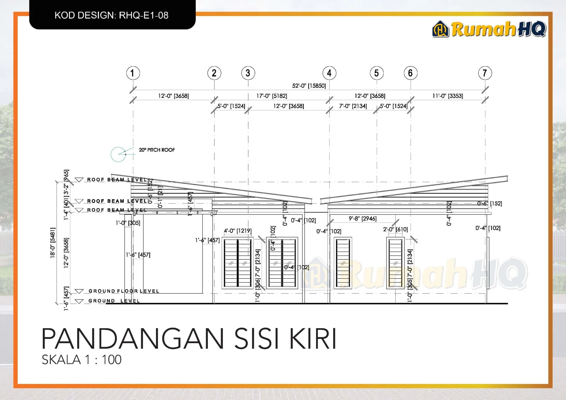 Rekabentuk Design Rumah RHQ E1 08 13