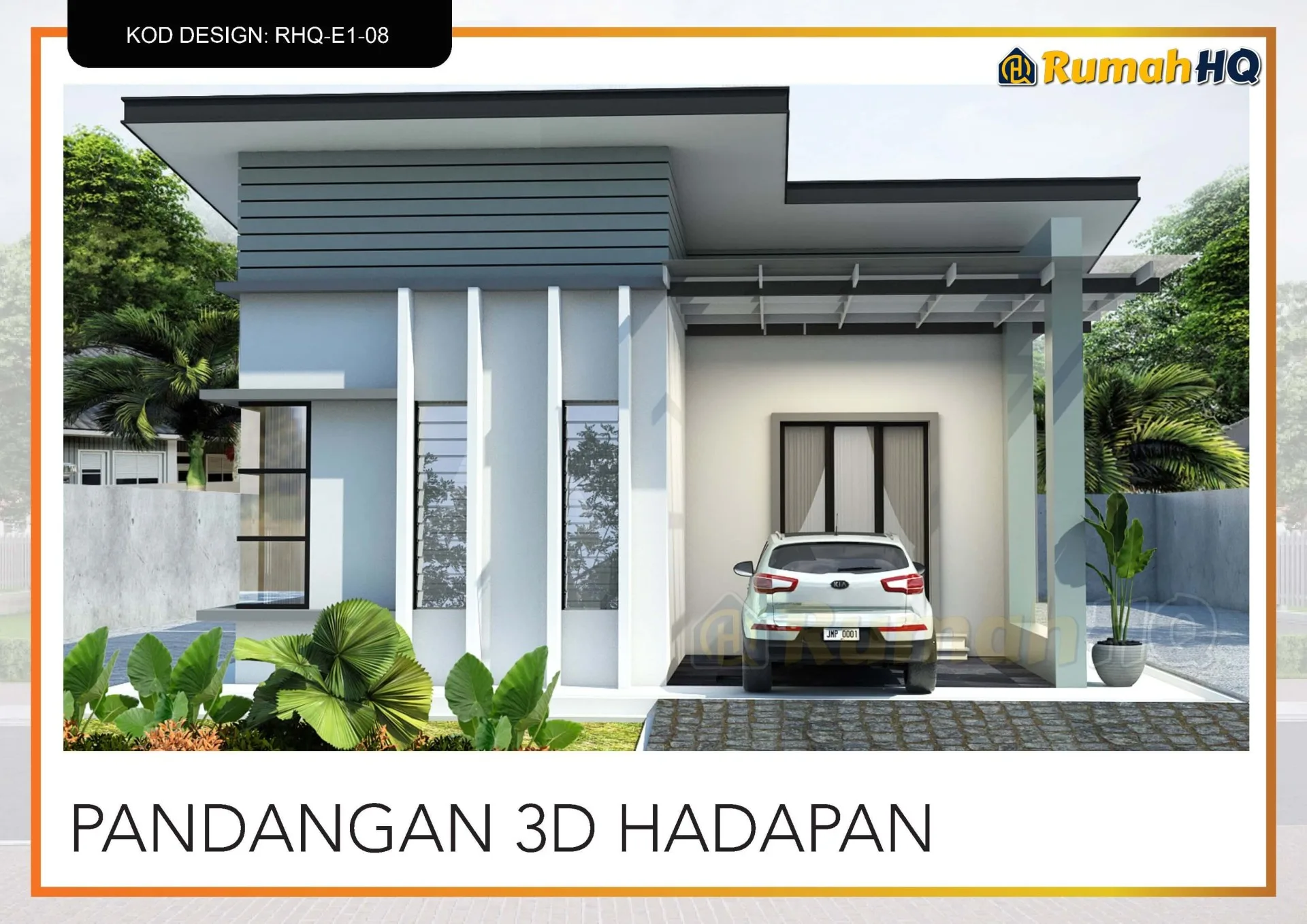 Rekabentuk Design Rumah RHQ E1 08 2