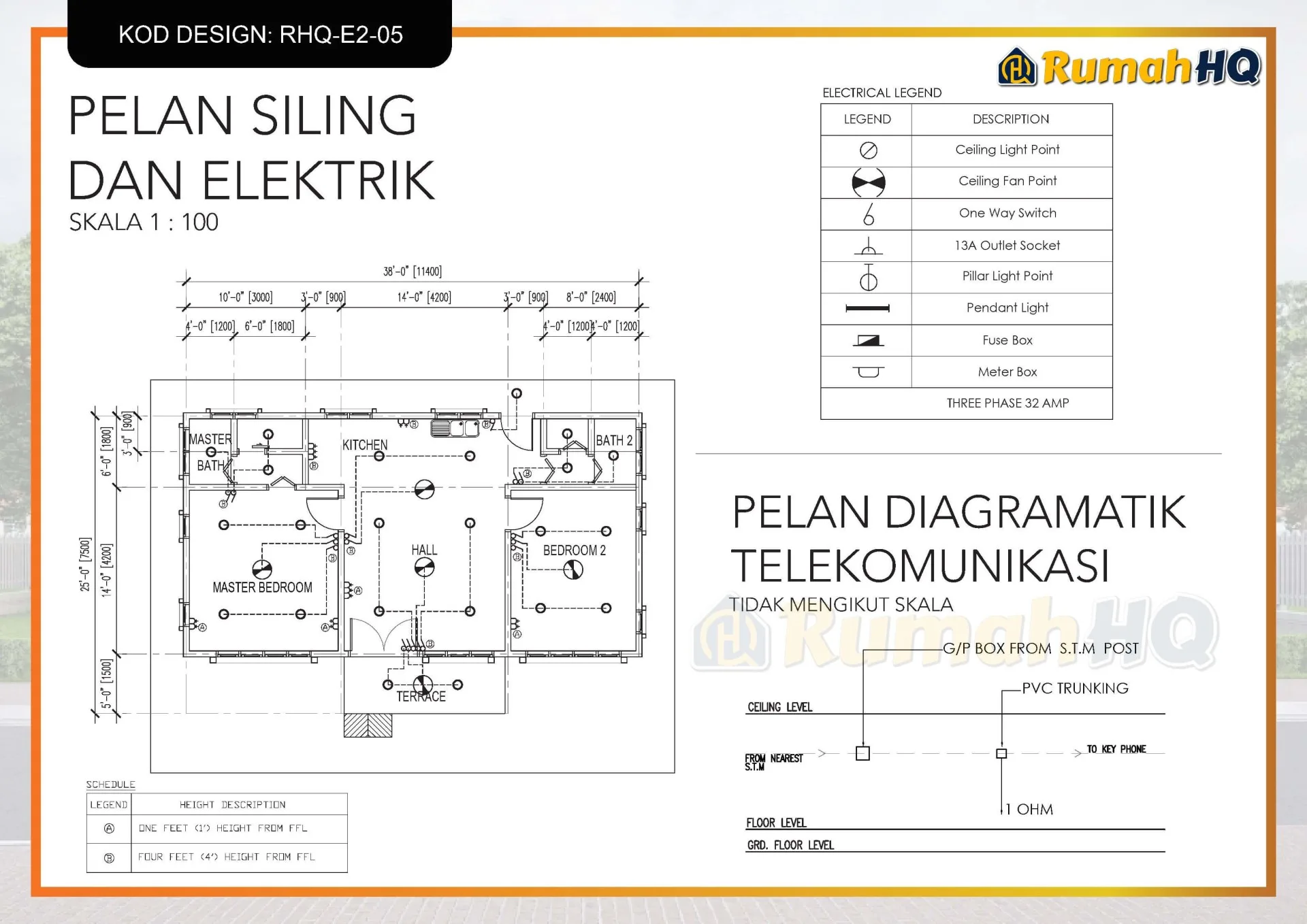 Rekabentuk Design Rumah RHQ E2 05 15