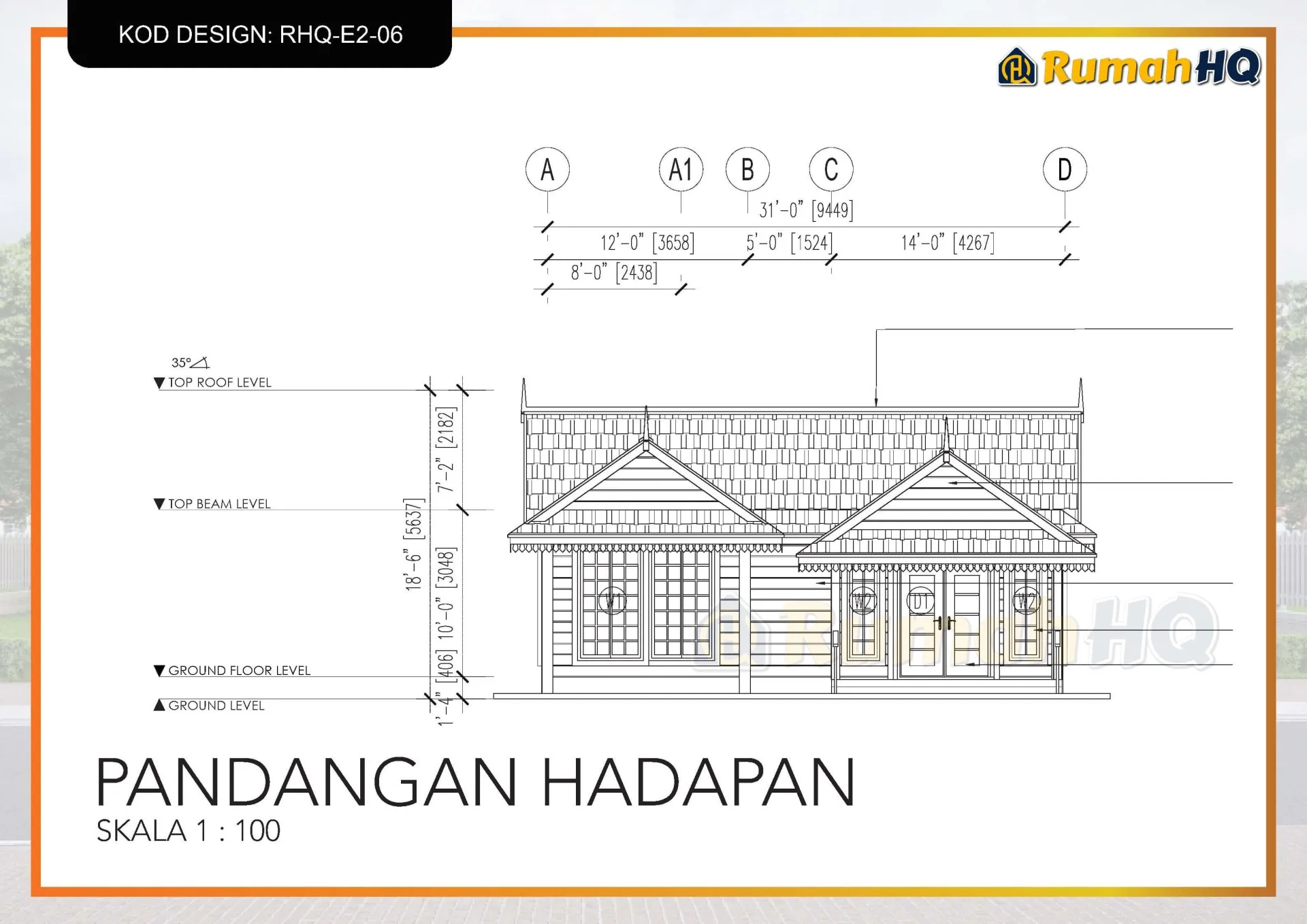 Rekabentuk Design Rumah RHQ E2 06 10