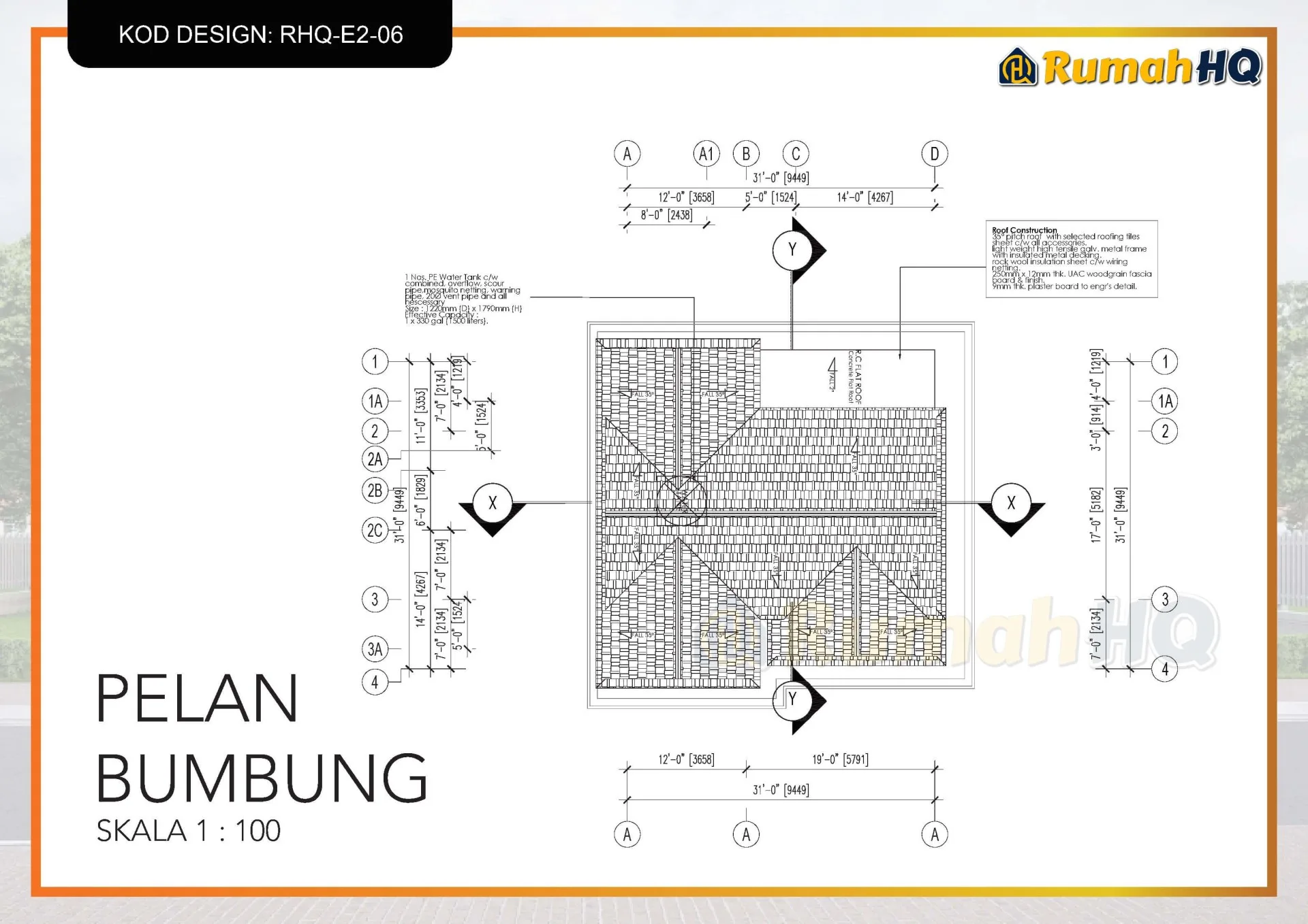 Rekabentuk Design Rumah RHQ E2 06 7