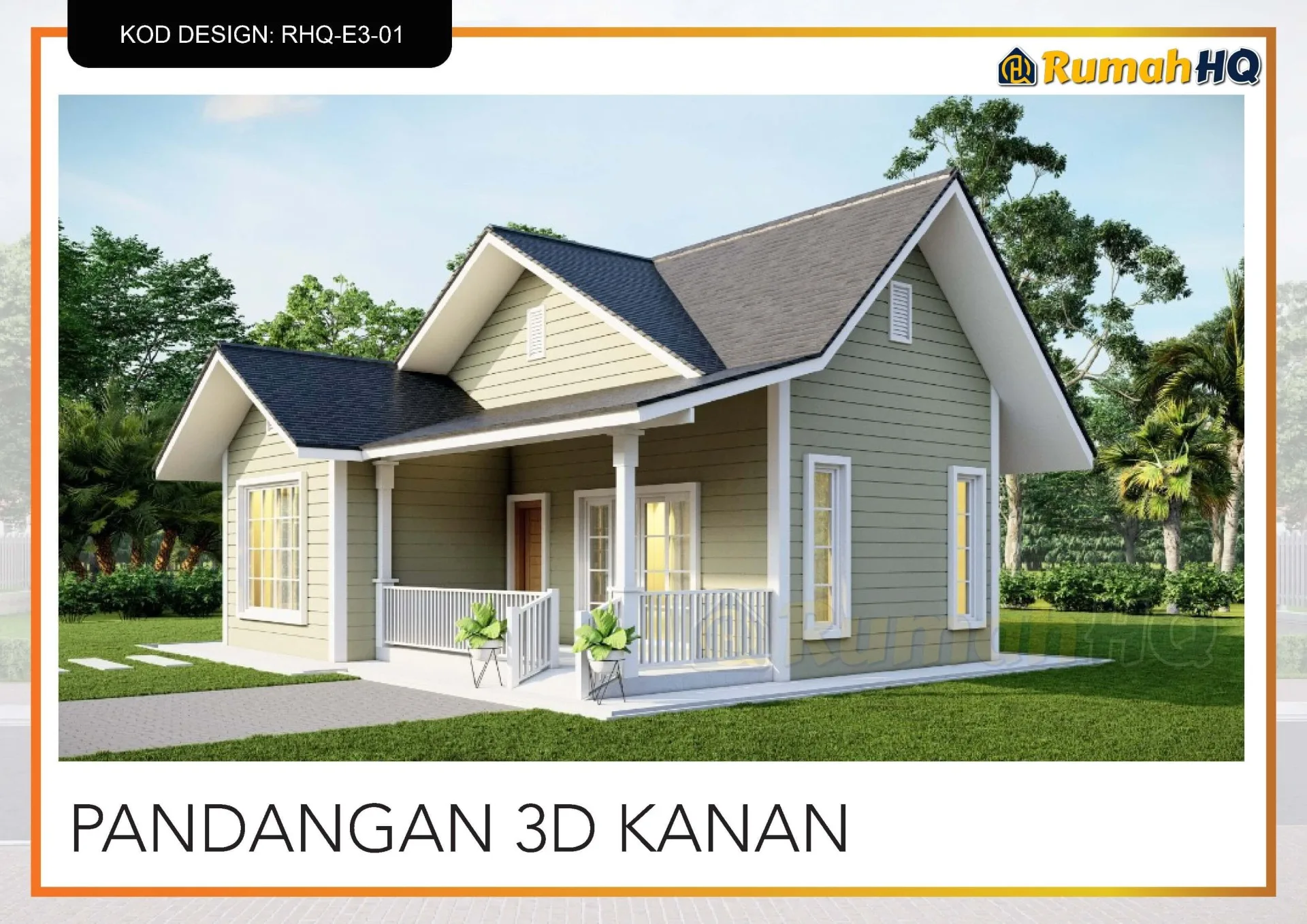 Rekabentuk Design Rumah RHQ E3 01 4