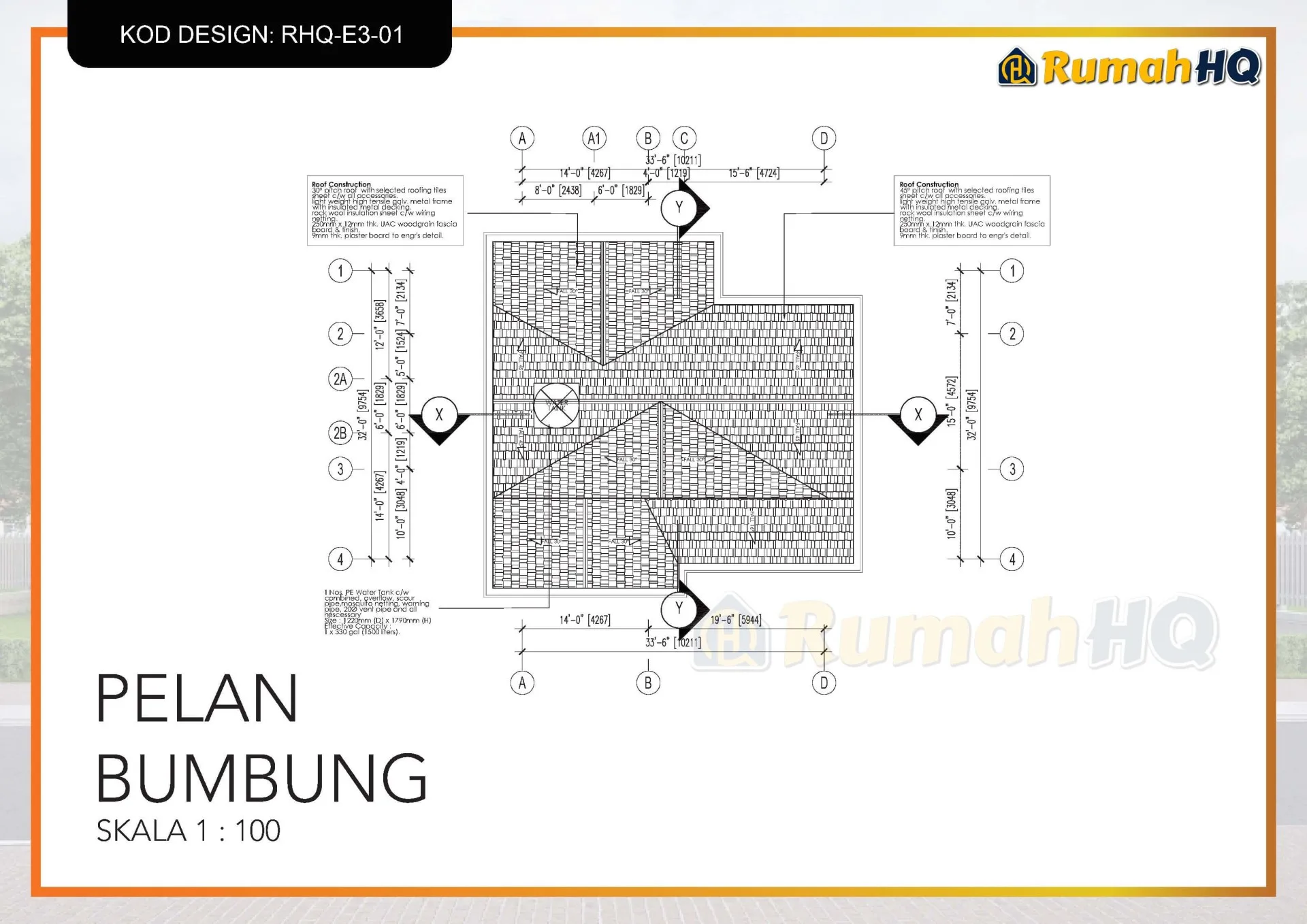 Rekabentuk Design Rumah RHQ E3 01 7