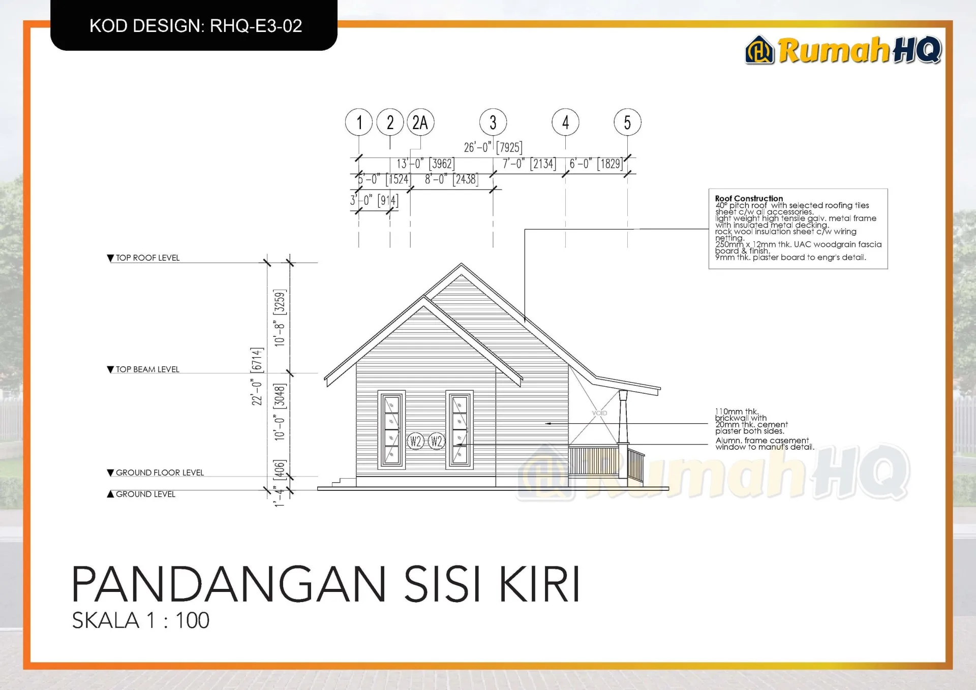 Rekabentuk Design Rumah RHQ E3 02 13