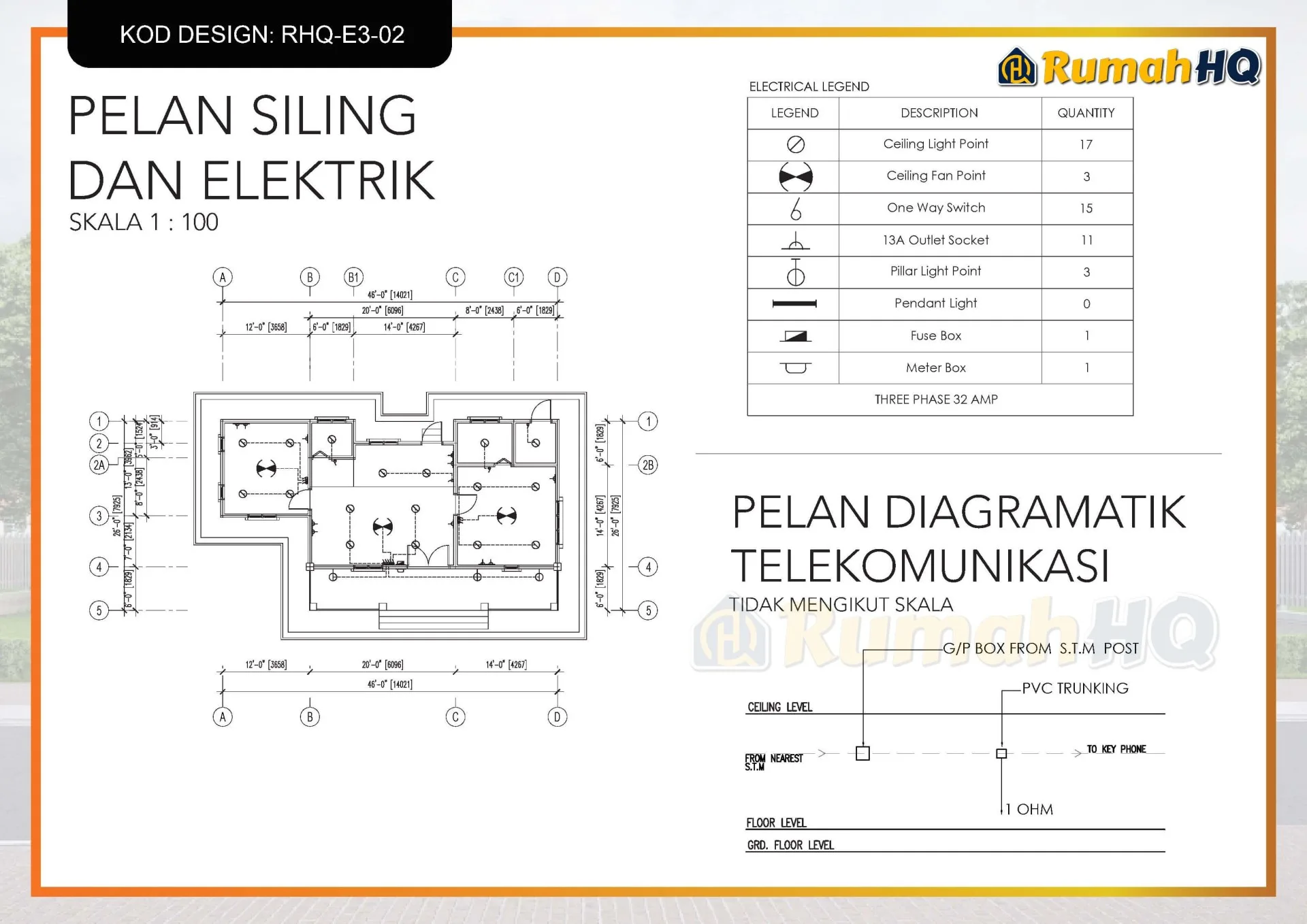 Rekabentuk Design Rumah RHQ E3 02 15