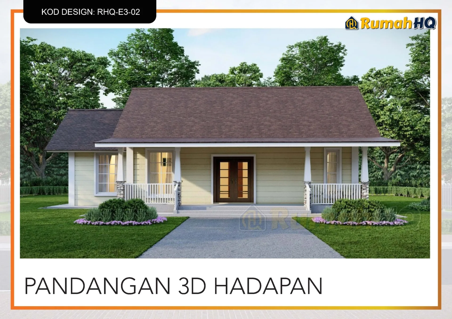 Rekabentuk Design Rumah RHQ E3 02 2