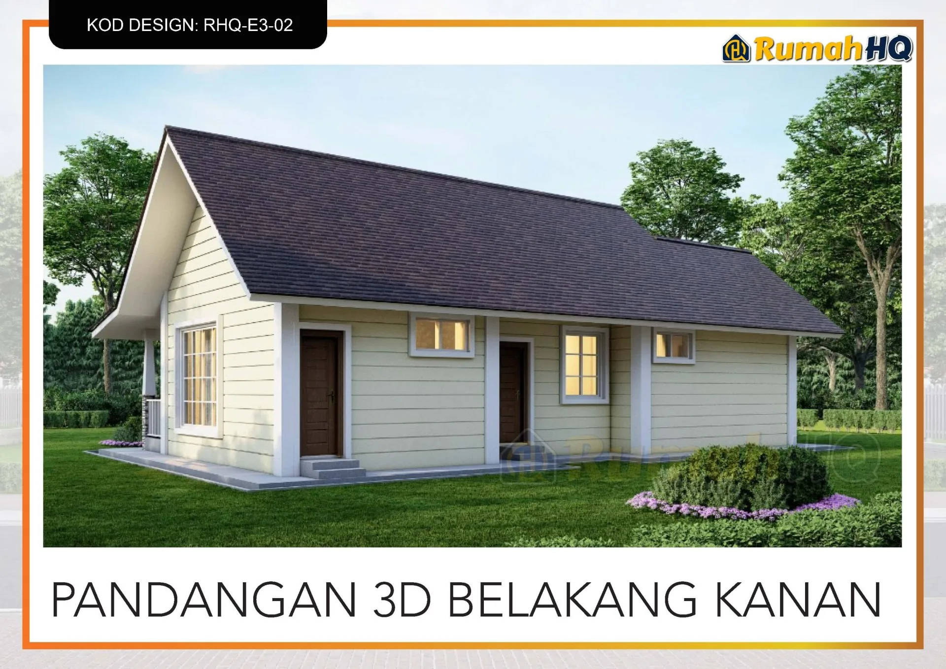 Rekabentuk Design Rumah RHQ E3 02 5