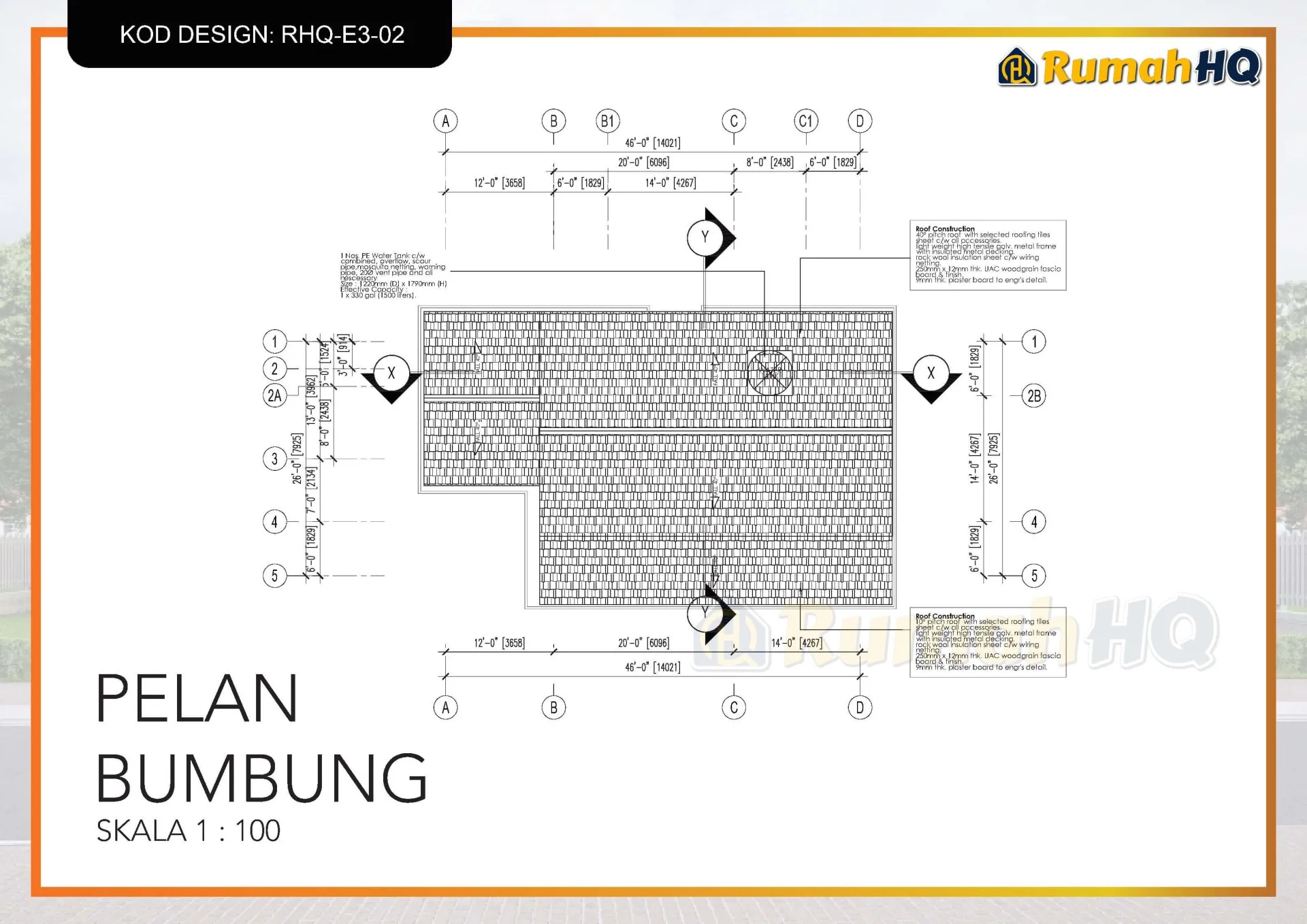 Rekabentuk Design Rumah RHQ E3 02 7