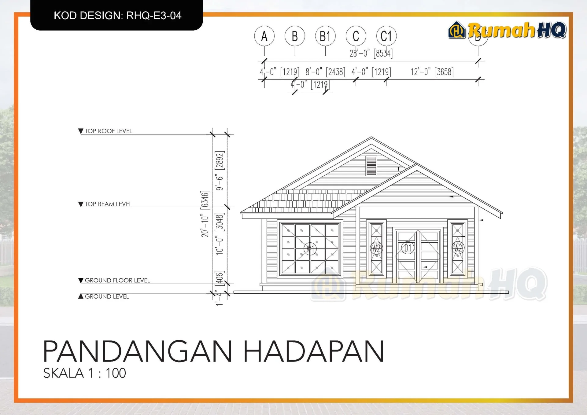 Rekabentuk Design Rumah RHQ E3 04 10