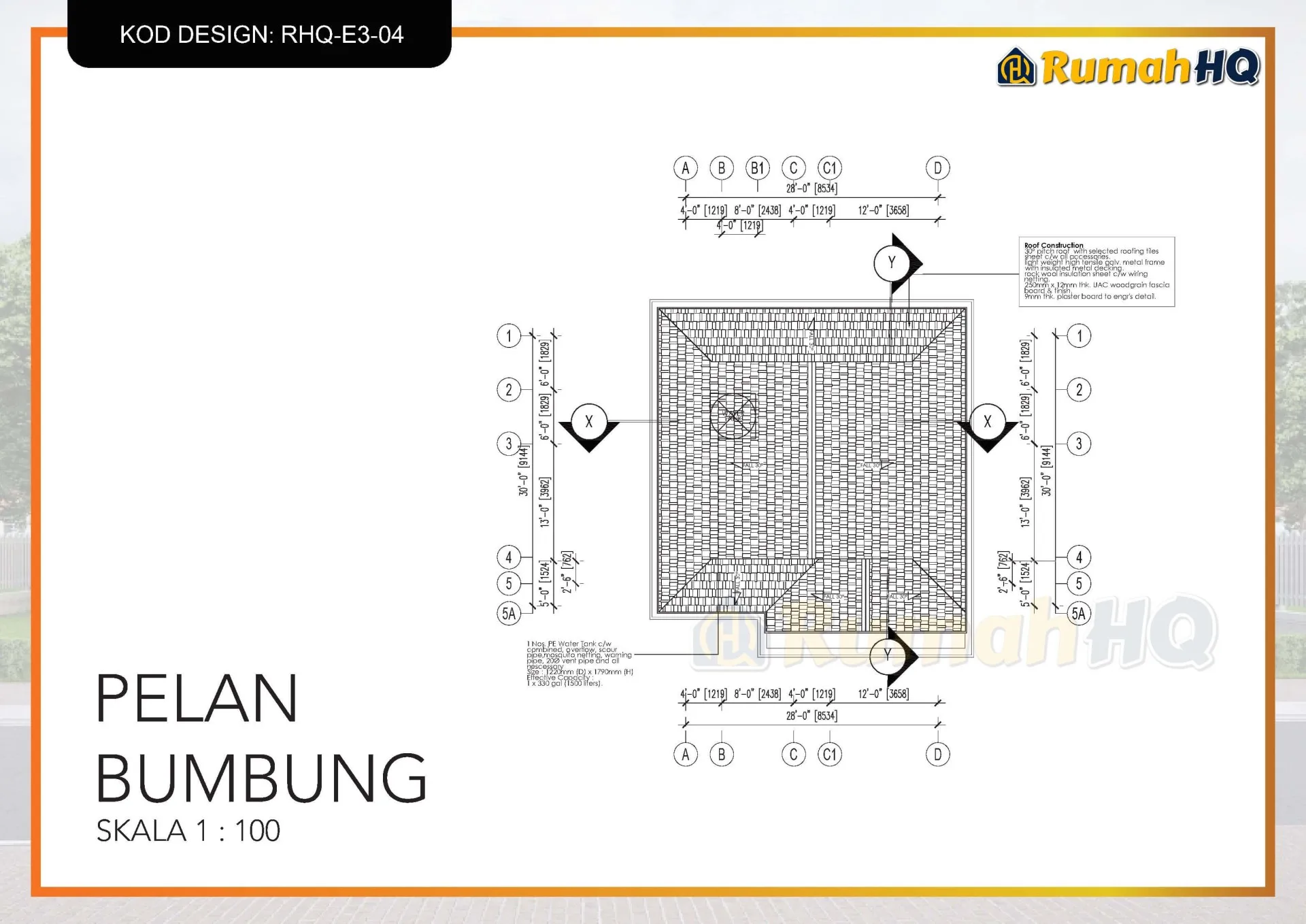 Rekabentuk Design Rumah RHQ E3 04 7