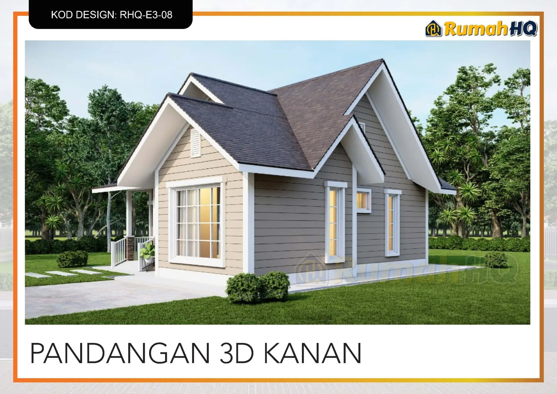 Rekabentuk Design Rumah RHQ E3 08 4