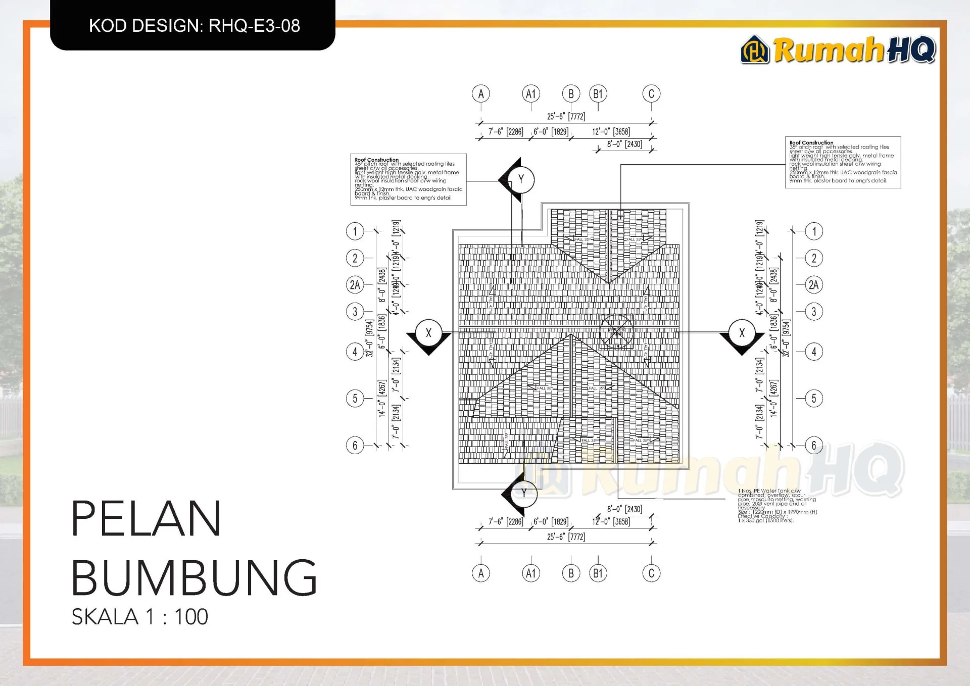 Rekabentuk Design Rumah RHQ E3 08 7