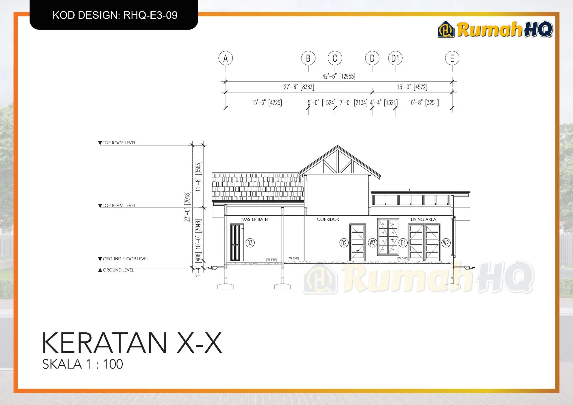 Rekabentuk Design Rumah RHQ E3 09 8